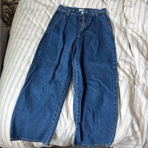 OZMA field pant medium blue denim XS